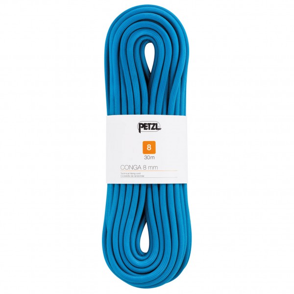 Petzl - Conga 8 mm - Reepschnur Gr 30 m blau