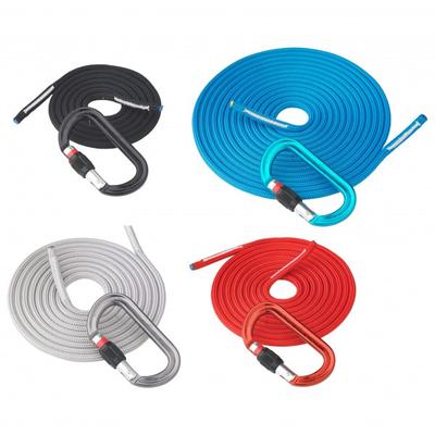 AustriAlpin - Dyna.MIT Set 4 Reepschnüre & 4 Ovalo Karabiner - Reepschnur Gr 12,8 m - 1,7 m / 2 x 2,9 m / 5,3 m bunt Image