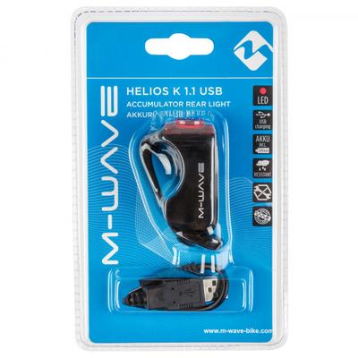 M-Wave - Helios K 1.1 USB Rücklicht - Rücklicht schwarz Image