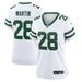 Women's Nike Curtis Martin White New York Jets Legacy Retired Player Game Jersey