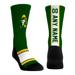 Unisex Rock Em Socks Green Bay Packers Throwback Jersey Custom Crew