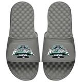 Men's ISlide Gray WrestleMania 40 Logo Slide Sandals
