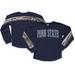 Girls Youth Gameday Couture Navy Penn State Nittany Lions Guess Who's Back Long Sleeve T-Shirt