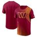 Men's Nike Burgundy Washington Commanders Yard Line Fashion Asbury T-Shirt