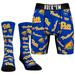 Men's Rock Em Socks Pitt Panthers All-Over Underwear and Crew Combo Pack