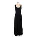 Calvin Klein Casual Dress - Maxi: Black Dresses - Women's Size 2
