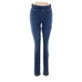 Old Navy Jeggings - High Rise: Blue Bottoms - Women's Size 6 - Dark Wash