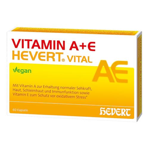 Hevert – VITAMIN A+E Vital Kapseln Vitamine