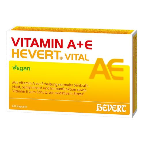 Hevert – VITAMIN A+E Vital Kapseln Vitamine