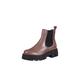 Apple of Eden Chelsea-Boots Damen taupe, 38