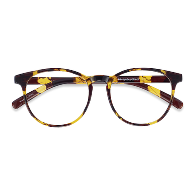 Unisex s round Tortoise Plastic Prescription eyeglasses - Eyebuydirect s Chilling