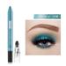 SDJMa Pearl Eyeliner Eyeshadow Pencil Metallic Eye Shadow Pen Glitter Waterproof with Pencil Sharpeners Eye Makeup for Women Girl Lip Liner Accessories