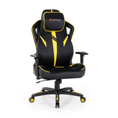 Costway Ergonomic Gaming Chair with Adjustable Hei...