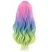 Women S Fashion Wig Multicolor Synthetic Hairshort Wigs Hair Wave Wig