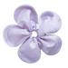 Waroomhouse Hair Rope Flower Shape Hair Ring Big High Elasticity Anti-slip Solid Color Hair Scrunchy Ponytail Holder Hair Organization Decoration Tool Hair