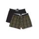 BOSS 2er Pack Herren Unterwäsche Unterhose Pyjamashorts Boxer Shorts EW, Farbe:Mehrfarbig, Größe:M, Artikel:-751 Open Yellow