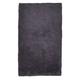 Tapis de bain en coton tufté à la main - anthracite 70x120 cm