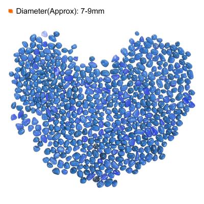 7-9mm Glass Stones Pebbles Decor for Vase Filler Aquarium