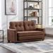 3 Fold Sofa Morden Adjustable Futon Couch Velvet Sofa, Accent sofa, Loveseat Sofa