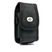 For Sony Xpria 1 V Vertical Rugged Nylon Canvas Carrying Holster Case with Metal Belt Clip & Loop