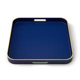 American Atelier 2-Piece Square Serving Trays with Handles - 14.7 x 14.7 in