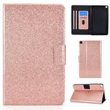 For Samsung Galaxy Tab A7 Lite T220 Glitter Horizontal Flip Leather Case with Holder & Card Slots For Samsung Galaxy Tab A7 Lite T220