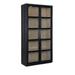 Linville Falls Shou Sugi Ban Curio Cabinet - 44"x86"x17"