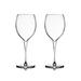 Nambe Vie Chardonnay Wine Glass Set of 2 - 3.5" D x 9" H