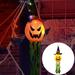 Kayannuo living Room Decor Home Decor Clearance Party Decorations LED Witch Hat Ghost String Lights DIY Pendant Horror Lamp