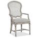 Boheme Gaston Metal Back Arm Chair - 24.75"W x 43"H x 26.5"D