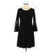 R&M Richards Casual Dress: Black Dresses - Women's Size 8 Petite