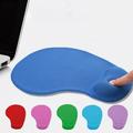Deyuer Silica Gel Mousepad Non-slip Base Ultra Soft Reduce Hand Fatigue Gaming PC Mouse Mat with Wrist Rest