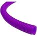 colored split wire loom tubing 1/4â€� inch 25 ft long - purple wire conduit cover for cords - corrugated tubing and protector for automotive wires â€“ durable polyethylene