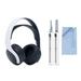 Play Station Pulse 3D Wireless White Headset with Cleaning Kit Used