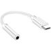 USB C to 3.5mm Audio Jack Adapter Braided Nylon Cable Wired Headphones Adapter Smart Phone Type C AudioCable Converter