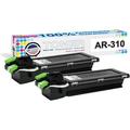MADE IN USA TONER Compatible Replacement for Sharp AR-310NT AR-235 236 257 275 M208 AR-M237 M257 M277 M317 Black 2-Pack