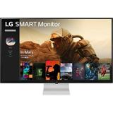 LG 43SQ700S 42.5 inch 4K HDR IPS Smart Monitor - White