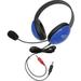 Califone International Childrens Stereo Headphone Blue