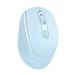 UHUYA Wireless Mouse 2.4GHz Wireless Bluetooth 5.1 Dual Mode Gaming Mouse Wireless Optical USB Gaming Mouse 1600DPI Rechargeable Mute Mice Blue