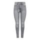 Skinny-fit-Jeans ONLY "ONLROSE HW SKINNY DNM GUA NOOS" Gr. XL (42), Länge 30, blau (medium grey denim) Damen Jeans Röhrenjeans