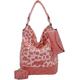 Schultertasche FRITZI AUS PREUSSEN "Izzy07 Olga" Gr. B/H/T: 17 cm x 37 cm x 27 cm, rot Damen Taschen Handtaschen