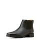 Men's Booker Ultra Square Toe Western Boots in Black Deertan, D Medium Width, Size 7.5, by Ariat
