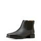 Men's Booker Ultra Square Toe Western Boots in Black Deertan, D Medium Width, Size 10, by Ariat