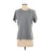Adidas Active T-Shirt: Gray Activewear - Women's Size Medium