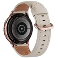 Bracelet en cuir 20mm pour Amazfit GTS 2/3/4 pour Samsung galla.com 5/pro Gear ltWatchband pour