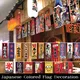 Japanese Style Small Flags Japan Festival Sushi Shop Hanging Flag Restaurant Bunting Banners Izakaya
