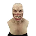 Masque de Clown d'horreur Masque Cosplay monstre effrayant grande bouche dents tour de cou