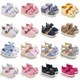 Sommer Neugeborenen Kleinkind Baby Schuhe Jungen Mädchen Baby Krippe Schuhe Prinzessin Blume Bogen