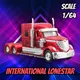 Maisto 1/64 Mini Truck Miniatur internat ionale Lonestar Red Scale Anhänger Auto Modell Fahrzeug
