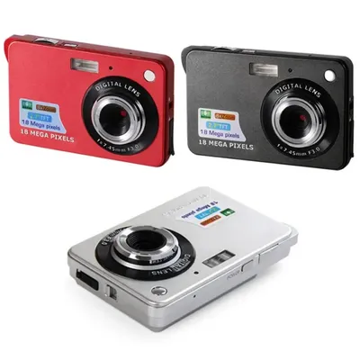 18 Megapixel LCD wiederaufladbare HD-Digitalkamera CCD-Videokamera Outdoor Anti-Shake-Unterstützung SD-Karte Camcorder Fotografie